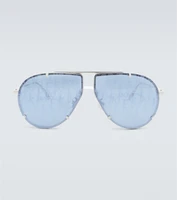 Солнцезащитные очки-авиаторы DiorBlackSuit A2U Dior Eyewear, серебряный 2097612