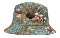 Панама мужская Gucci с принтом, бежевый 13989513