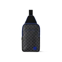 Сумка-слинг Avenue Louis Vuitton, серый 22191389
