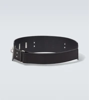 Кожаный ремень Rick Owens, черный 6949023