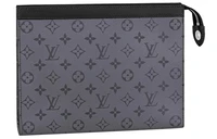 LOUIS VUITTON Сумка-пудреница Voyage Monogram Eclipse Reverse Mm серая 27974217