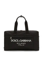 Dolce &amp; Gabbana дорожная сумка с логотипом, черный 15672774