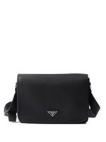 Prada фактурная сумка-мессенджер, черный 24291518