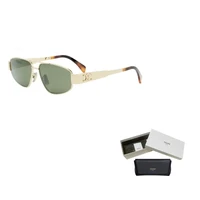 CELINE Авиаторские солнцезащитные очки Aviator Frame, Gold 27905835