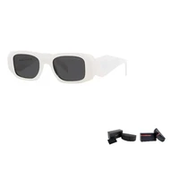 PRADA Солнцезащитные очки квадратной формы, White 28008266