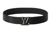 Ремень мужской Louis Vuitton Leather, черный 13995050