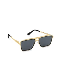 1.1 Солнцезащитные очки Evidence Metal Square Louis Vuitton, золотой 22191806