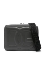Сумка-мессенджер среднего размера с логотипом DG DOLCE &amp; GABBANA, серый 25789056