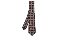 Галстук мужской Gucci, черный / красный 13982294