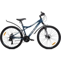 Горный велосипед 26" Stels Navigator 610 MD V050 (рама 14) (ALU рама) Темный/синий 2024 (М) 4801410