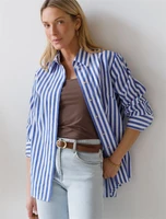 Блузка свободного силуэта из 100% хлопка D29.274