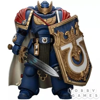 Фигурка JoyToy. Space Marine 2: Ultramarines Victrix Honour Guard with Storm Shield And Power Sword 192672