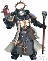 Фигурка JoyToy. Warhammer 40,000: Ultramarines Primaris Chaplain Brother Varus 102359