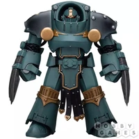 Фигурка JoyToy. Warhammer 30,000: Sons of Horus Tartaros Terminator Squad Terminator with Lightning Claws 148199