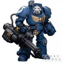 Фигурка JoyToy. Warhammer 40,000: Ultramarines Terminator Squad Terminator with Assault Cannon 141579