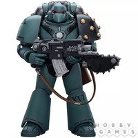 Фигурка JoyToy. Warhammer 30,000: Sons of Horus. MKVI Tactical Squad. Legionary with Bolter &amp; Chainblade 141558