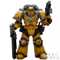 Фигурка JoyToy. Warhammer 30,000: Imperial Fists. Legion MkIII Despoiler Squad Legion Despoiler with Chainsword 138622