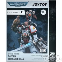 Фигурка JoyToy. Warhammer 40,000: White Scars Captain Kor'sarro Khan 102384