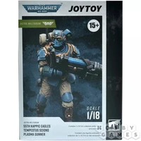 Фигурка JoyToy. Warhammer 40,000: Astra Militarum 55th Kappic Eagles Plasma Gunner 102368