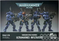 Фигурка JoyToy. Warhammer 40,000: Vanguard Space Marines Ultramarines Infiltrators 100174