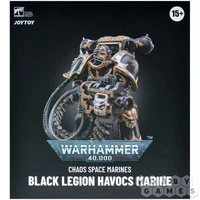 Фигурка JoyToy. Warhammer 40,000: Chaos Space Marines Black Legion Havocs Marine 04 100116