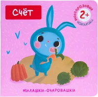 Милашки-очаровашки. Счет (Книжка с наклейками) 9786118000000