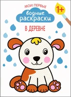 Мои первые водные раскраски. В деревне 9786204000000