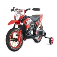 Детский кроссовый электромотоцикл Qike TD Red 6V - QK-3058-RED QK-3058-RED