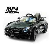 Электромобиль Mercedes-Benz SLS AMG Black Carbon Edition MP4 - SX128-S SX128-CARBON-BLACK-MP4