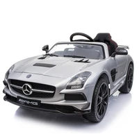 Электромобиль Mercedes-Benz SLS AMG Silver - SX128-S SX128-SILVER-PAINT