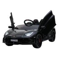 Детский электромобиль Lamborghini SVJ 12V - BLACK - HL328 HL328-LUX-BLACK-PAINT