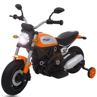 Детский мотоцикл Qike Чоппер оранжевый - QK-307-ORANGE QK-307-ORANGE