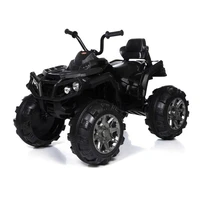 Детский квадроцикл Grizzly ATV Black 12V с пультом управления 2.4G- BDM0906 BDM0906-BLACK-RC