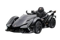 Детский электромобиль Lamborghini V12 Vision Gran Turismo 4WD 12V - HL528-LUX-BLACK HL528-LUX-BLACK