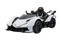 Детский электромобиль Lamborghini V12 Vision Gran Turismo 4WD 12V - HL528-LUX-WHITE HL528-LUX-WHITE