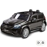 Электромобиль Mercedes Benz GLS63 (черный лак, 4WD, 12V) - HL228 HL228-BLACK-PAINT