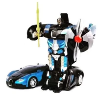 Радиоуправляемый трансформер MZ Bugatti Veyron Blue 1:22 - 2331X MZ-2331X