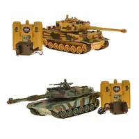 Радиоуправляемый танковый бой (Abrams M1A2PK США + GERMAN TIGER Германия) 2.4GHz - ZG-99823 ZG-99823