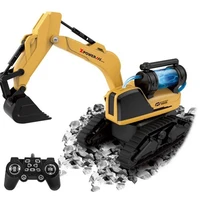 Радиоуправляемый экскаватор Le Neng Toys (эмуляция гидравлического привода, акб, звук) - LNT-F2 LNT-F2