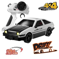 Радиоуправляемая машина для дрифта Toyota AE86 (19 см, 15 км/ч, свет, сменные колеса, фишки) - RC-24A RC-24A