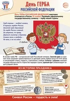 ПЛ-15545 Плакат А3+. Праздничные даты по ФОП: 30 ноября - День герба Российской Федерации 822414115