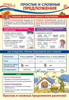 ПО-13738 ПЛАКАТ А3. Русский язык в 3 классе. Простые и сложные предложения 1724536491
