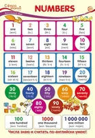 ПО-13435 Плакат А3. Английский язык в 1 классе. Numbers 1045556753