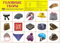Демонстрационный плакат СУПЕР А2 Головные уборы 582157205