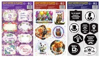 *КШН-17084 Комплект из 3-х наборов наклеек на подарки 1037399577