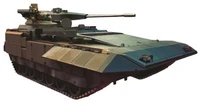 Ф-15657 Плакат вырубной А3. Военная техника. БМП Т-15 Армата. Двухсторонний - группа Военная техника 424931621