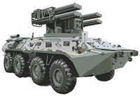 М-15588 Вырубная фигурка. Военная техника. ЗРК Сосна. Двухсторонняя 611256954