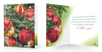 СФ1-16378 Открытка среднего формата. С Новым Годом! Текст (Серебряная фольга) 1535458332