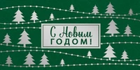 КД-14738 Конверт для денег. С Новым Годом! (серебряная фольга) 344400957