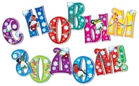 КФМ-10849 Комплект вырубных букв на скотче С Новым годом! (11 шт. в компл.) 2103830854